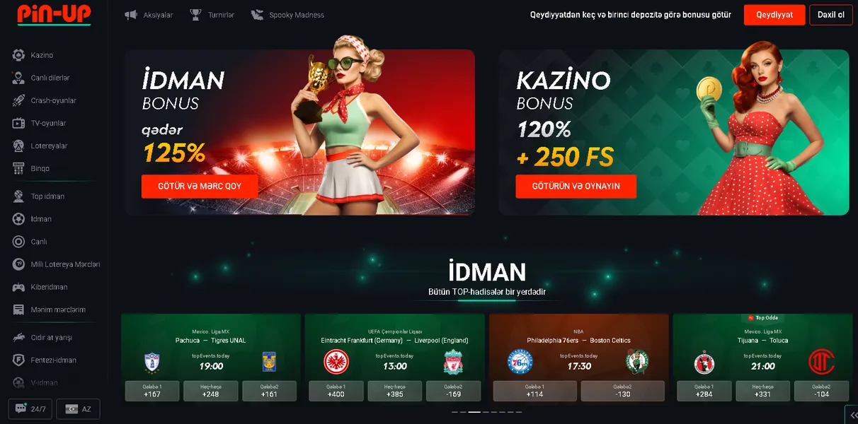 Pinup lisenziyasının etibarlılığı